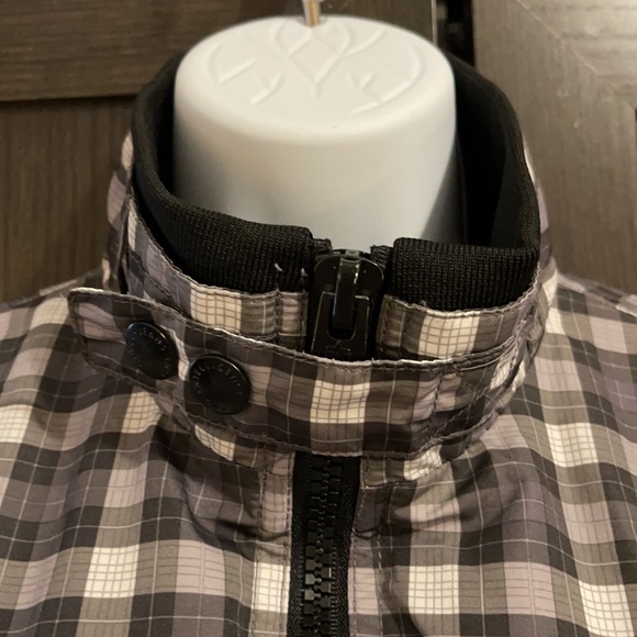 Jack & Jones Jeans Intelligence Men’s Gray/Black Plaid Bomber Style Jacket SZ M - Picture 10 of 16